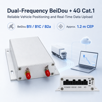 Traceur GNSS pour véhicule industriel 4G LTE double fréquence BeiDou, boîtier en aluminium avec entrée d'alimentation 9-36V