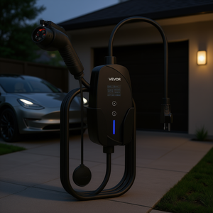 Cargador de Vehículos Eléctricos Vevor, 16A, 7Kw, Nivel 1 y 2, Estación de Carga Portátil para el Hogar, Adaptador Sae J1772 Nema 6 20P - Product Image 2