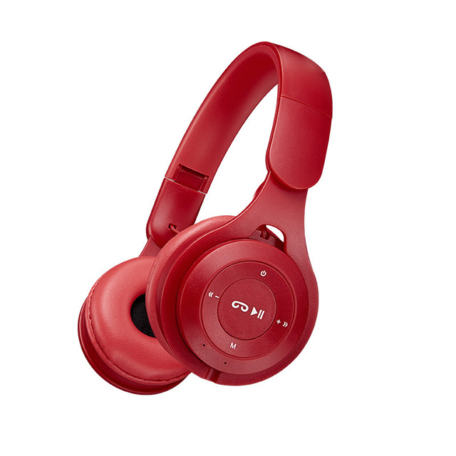 Wholesale Hot Selling Portable Folding Bluetooth Headphones Long Standby Promotion Gift Wireless Speaker Sport Headset