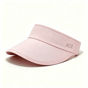 Women Sun Visor Cap Lightweight Polyester Visor <b>Hat</b> ACE Embroidery Summer UV Protection Sport Visor Golf Running Travel Custom - Product Image 6