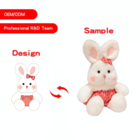 Jouets super moelleux en peluche : Loutre de mer, éléphant, chat, lapin avec rembourrage en coton PP pour cadeaux d'enfants, anti-stress, Juguetes Para Niños