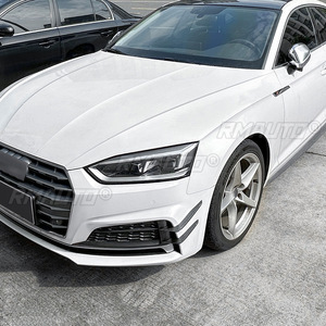สปอยเลอร์กันชนหน้าทรงใบมีด สำหรับ Audi A5 S5 F5 Sline ปี 2017-2020 อุปกรณ์ตกแต่งรถยนต์ - Product Image 5