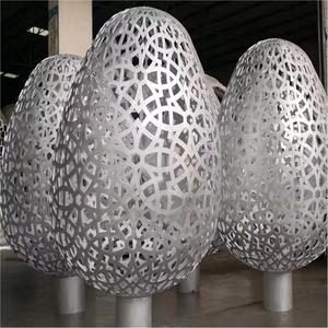 Lightweight Perforated Aluminum <b>Panel</b> Anti Corrosion Aluminum <b>Flower</b> Sheet For Public Space Decorative Sculpture - Product Image 2