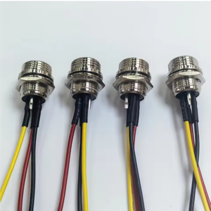 สายเชื่อมต่ออากาศยานทองแดง GX12 4 พิน แบบขายส่ง สาย 22AWG UL1007 หุ้ม PVC สำหรับต่อขยาย ใช้งานกลางแจ้ง อุตสาหกรรม ของแท้จากโรงงาน - Product Image 3