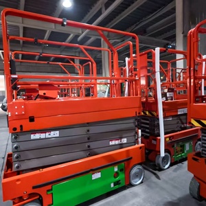 Plateforme élévatrice à ciseaux électrique hydraulique de 5,8 m à 13,8 m de hauteur, capacité de 230 à 450 kg, pour travaux de construction et de nettoyage, neuve - Product Image 1