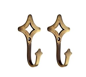 Brass Hammered Metal <b>Wall</b> Hook Set of Three Traditional Design Towel Coat Hook Bathroom <b>Clothes</b> <b>Wall</b> <b>Mounted</b> <b>Wall</b> Hook Set - Product Image 6
