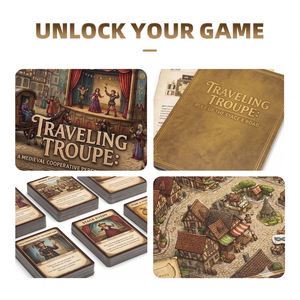 The Guardians of Glazen Valley Sonic Resonance Board Game Cooperative Family Fun Educational Cardboard Game 2 Players - Product Image 3