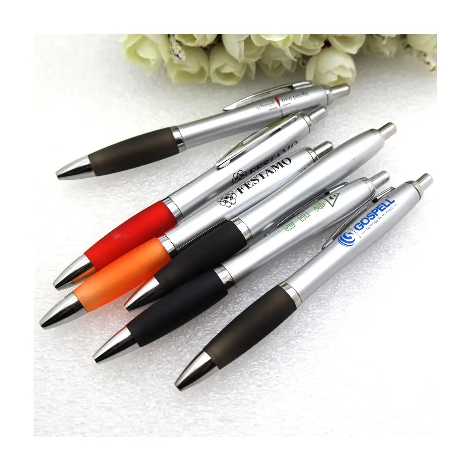 Manufacturing Logo Printed Personalized Advertising Customised Ball Point Pen Office Gift Metal Pen