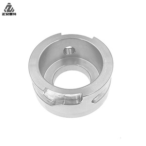 Écrou rond cylindrique épais à sangle, usiné CNC de précision, en acier inoxydable, pour fixation de roulement d'arbre, OEM - Product Image 5