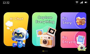 Spark Creative Adventures: Caméra pour enfants KC008 avec écran IPS de 4 pouces et mémoire de 128 Go - Product Image 2