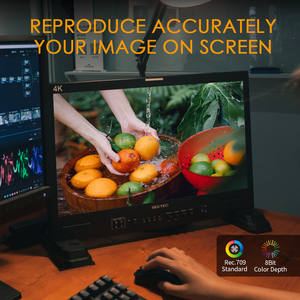 Moniteur de terrain de diffusion SEETEC LUT215 21,5 pouces 4K/3G-SDI avec LUT 3D |   Fabrication OEM et personnalisation du logo pour une utilisation en studio - Product Image 4