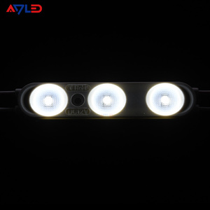 Módulo LED de inyección de luz blanca fría para señalización, módulo LED 2835 IP67 de 1.2W, módulo LED de 12V 6500K para retroiluminación de letreros de iluminación exterior. - Product Image 2