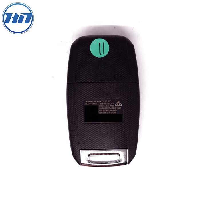 Source 3 Buttons RKE-4F18 Genuine Flip Blank Key Auto Parts 95430 