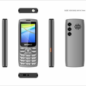 Mobile Phones Feature 2.4 Inch Dual SIM Dual Standby 2g Mktel Mobile Phone 1000mAH Senior Phone - Product Image 3