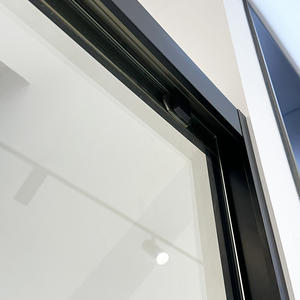 Kit de <span class=keywords><strong>Mampara</strong></span> de <span class=keywords><strong>Ducha</strong></span> Corredera de Vidrio Doble de 8-10 mm, Acabado Negro Mate, Dorado, Latón Satinado, Acero Inoxidable, Marca BEJOY - Product Image 5