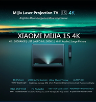 Proyector Inteligente Xiaomi 1S 4K Mijia Android 3D, Proyector Láser Mijia, Proyector de Cine en Casa