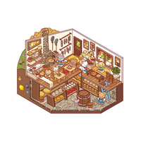 Feuilles d'autocollants Kawaii Mini Ranch Diorama, autocollants découpés multicolores pour scène de ferme, fournitures de papeterie pour scrapbooking pour enfants