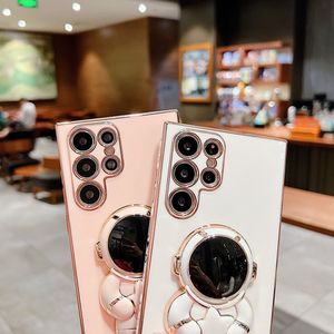 Étui de protection souple en TPU avec électrodéposition 6D, motif astronaute mignon, pour Samsung <span class=keywords><strong>Galaxy</strong></span> S22 Ultra A53 A33 S21 <span class=keywords><strong>FE</strong></span> <span class=keywords><strong>S20</strong></span> <span class=keywords><strong>FE</strong></span> - Product Image 3