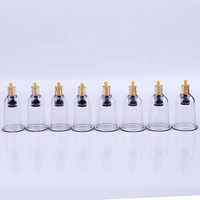 Ensemble de ventouses en plastique (PC AS) pour Hijama, tailles 1 à 8, ventouses individuelles pour Hijama