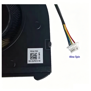 พัดลม CPU สำหรับแล็ปท็อปสำหรับ ASUS Vivobook 16X S5602 M5602 14X S5402 M5402 <span class=keywords><strong>S5602ZA</strong></span> คูลเลอร์โปรเซสเซอร์หม้อน้ำ 13NB0XA0T01011 13N1-EUP0212 - Product Image 3