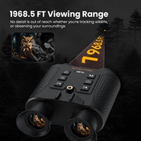 Gafas de Visión Nocturna Digitales V6PRO HD 8X 4K, Montadas en la Cabeza, Infrarrojas, Alcance de Visión de 300 m, Video y Foto para Caza, Camping y Actividades al Aire Libre