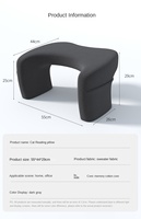 Oreiller de lecture multifonctionnel personnalisable en forme d'extraterrestre en mousse à mémoire de forme moderne, coussin pour personnes âgées, table d'étude, étudiant, maison