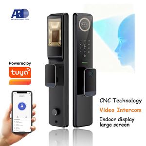AIEN Smart serratura 3D riconoscimento del volto Video <span class=keywords><strong>Intercom</strong></span> Password di impronte digitali WiFi automatico Cerradura Inteligente per Smart - Product Image 1