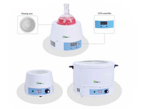 Manto calefactor de gran capacidad LABTEX 3L 5L 10L 20L 50L 380 ℃ Recipiente y hervidor con manto calefactor 1000ML 2000ML 250ML - Product Image 5