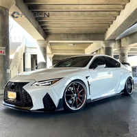 Nouveau Kit de carrosserie en Fiber de carbone pour 2021-2025 pour Lexus IS300 IS350 jupes latérales de pare-chocs avant améliorées diffuseur arrière