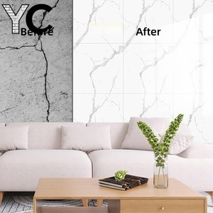 Adesivo Murale Impermeabile 30X30cm con Motivo Geometrico Moderno, Certificato CE, per Decorazione di Soggiorno, Bagno e Palestra - Product Image 2