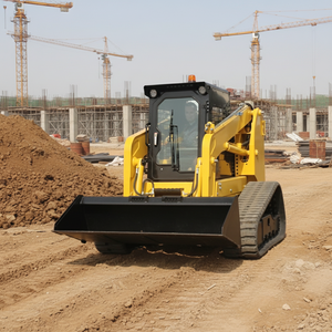 Minipala cingolata idraulica HIAJU TS125, capacità 0,6 m³, peso operativo 4800 kg, velocità alta/bassa 9/18 km/h, dimensioni cingoli 450x86 - Product Image 2