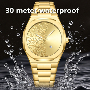 Reloj de Negocios para Hombre AliExpress Explosions, Cuarzo, Ecológico, Correa de Acero Inoxidable, Calendario, Moda, Venta al Por Mayor - Product Image 5