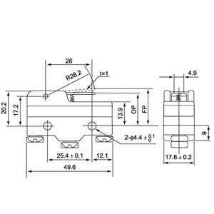 Interruptor de Palanca Corta TMAZTZ TM-1702 Z-15GW21-B LXW5-11N2 - Product Image 2