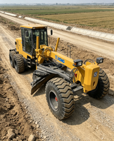 Niveleuse de terrain d'occasion XCMG pour la construction de routes en montagne, en zones rurales, et la réalisation de travaux d'aménagement agricole et de lutte contre les inondations