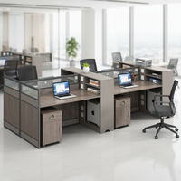 Chaise de bureau pour personnel, design en forme de E, combinaison libre, boîte de rangement pour câbles – Bureau moderne et minimaliste pour usage commercial