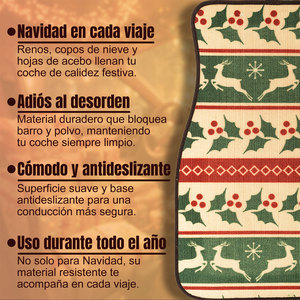 Enerfero stile natale tappetini auto accessori interni per Trax CX-5 territorio Vitara Rio tappetini auto - Product Image 4