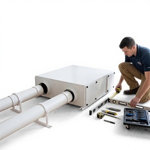 Ventilador ERV para Bodega, Control de Temperatura y Humedad Constantes, 70% de Recuperación de Calor, Unidad de Ventilación con Ducto AirClean - Product Image 2