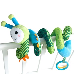 Jouets en peluche doux pour bébé, hochets suspendus, <span class=keywords><strong>poussette</strong></span> en <span class=keywords><strong>spirale</strong></span>, siège de voiture, animaux en peluche - Product Image 3