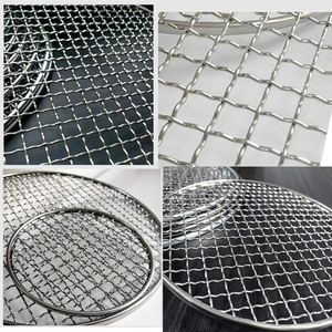 Stainless Steel Round Grill Mesh 304 Grade ASTM Standard TSHS Surface Finish 5% Tolerance Welded Grid for BBQ Outdoor Cooking - Product Image 4