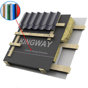Membrane PP imperméable <span class=keywords><strong>et</strong></span> respirante pour système d'<span class=keywords><strong>isolation</strong></span> des murs - Product Image 3