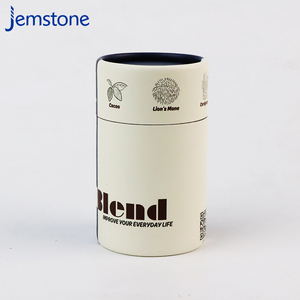 Boîte d'emballage de cylindre de tube de papier sssurance de qualité de vente chaude pour le cadeau cosmétique - Product Image 1