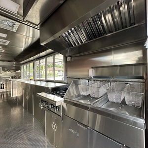 Food Truck Chiosco Barbecue 2025 Personalizzato per Pizza Burger Gelato Caffè Furgone Prodotto in Vendita in USA Turchia - Product Image 6