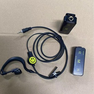 Casque pour talkie-walkie avec microphone à fil spiralé et écouteur à visser pour appareils de communication - Product Image 1