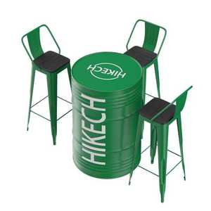 Conjunto de <span class=keywords><strong>Bar</strong></span> de Bambú Moderno, Comercial e Industrial para Restaurante, Tienda de Té con Leche, Cafetería, KTV, Combinación de Mesa y Sillas - Product Image 1