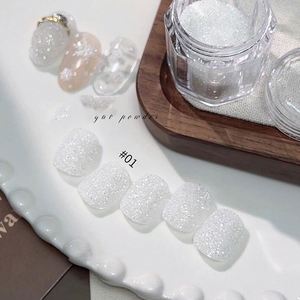 1 pot de paillettes argentées scintillantes pour ongles, <span class=keywords><strong>poudre</strong></span> de <span class=keywords><strong>sucre</strong></span> diamantée réfléchissante, cristaux de fée, <span class=keywords><strong>poudre</strong></span> de <span class=keywords><strong>sucre</strong></span> pour ongles, manucure holographique - Product Image 5