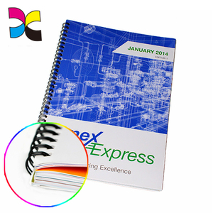 Impression de livres personnalisés <span class=keywords><strong>avec</strong></span> reliure spirale, papier offset durable et pages couleur personnalisées - Product Image 2