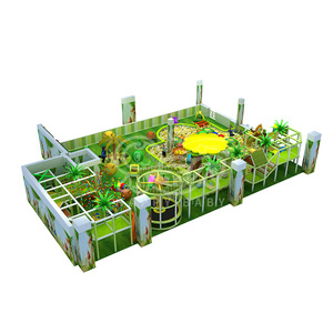 Parque de Entretenimiento Infantil con Temática de Bosque Encantado, Equipos de Juego Suaves, Gimnasio, Toboganes, Área de Juegos Interior - Product Image 4