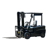 Chariot élévateur électrique 2 tonnes, 2,5 tonnes, 3 tonnes, 3,5 tonnes, 4 tonnes, batterie au lithium, haute efficacité, hauteur de levage 5 m, certifié CE ISO pour entrepôt