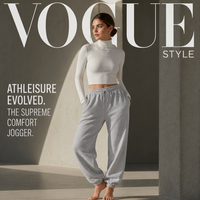 Jogging taille haute ample pour femmes grandes tailles, pantalon de survêtement avec cordon de serrage, pantalon de yoga avec poches