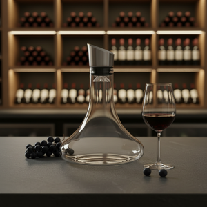 Carafe à <span class=keywords><strong>vin</strong></span> en cristal classique sans plomb, <span class=keywords><strong>vin</strong></span> rouge, whisky, aérateur intégré, outil de service rapide pour le <span class=keywords><strong>vin</strong></span>, accessoires - Product Image 2